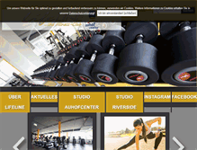 Tablet Screenshot of fitness-lifeline.at